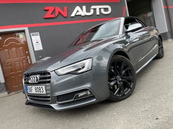 Audi S5 kabrio 3.0 TFSI Quattro, krásný stav