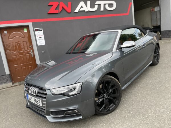 Audi S5 kabrio 3.0 TFSI Quattro, krásný stav - Image 2
