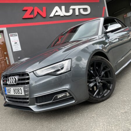 Audi S5 kabrio 3.0 TFSI Quattro, krásný stav
